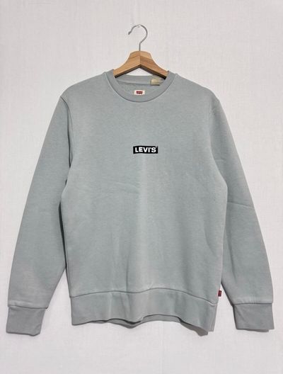Levi’s Grey Sweater XS Small-Medium Fit New Condition 20in P2P 26in Length