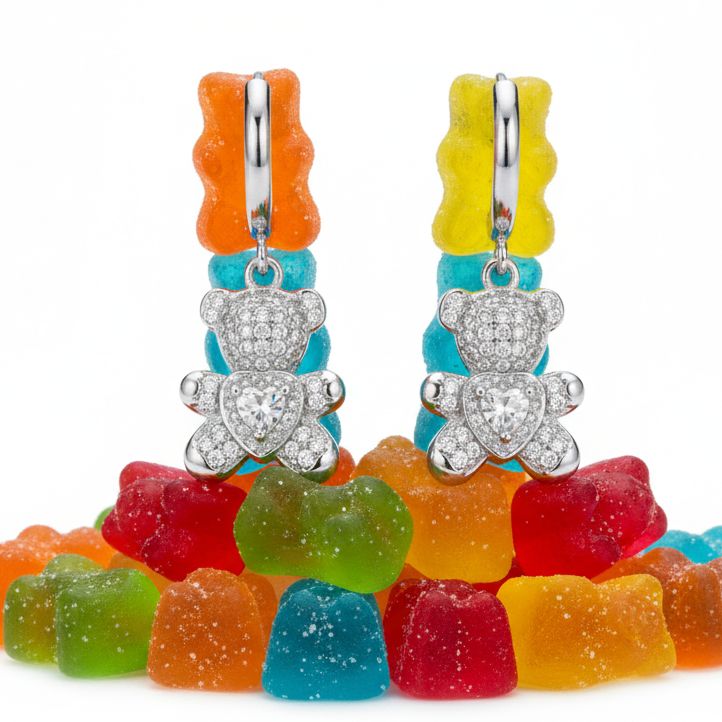 Orecchini Glow Teddy 2