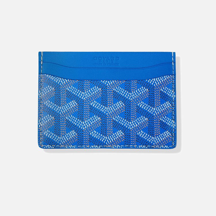 Goyard Saint Sulpice Sky Blue Card Holder image 2