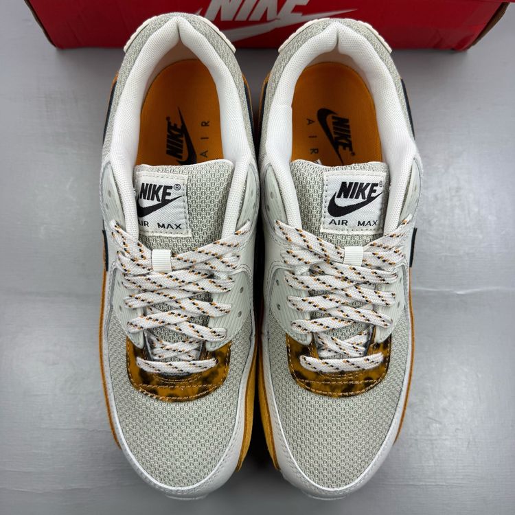 Nike Air Max 90 Size UK 8.5 Leopard Tortoise Shell Women's Trainers DQ9316-001 image 2