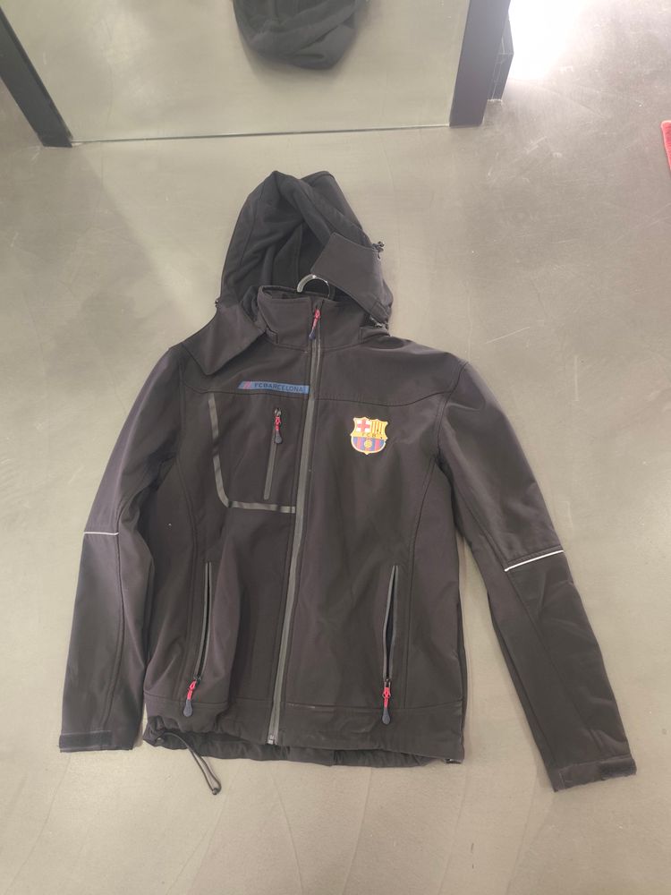 FC Barcelona Fc Barcelona Black Hooded Jacket product image