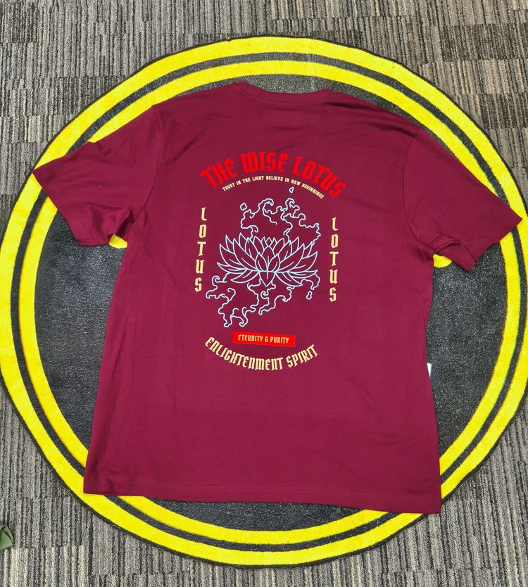 Zero13 Lotus Maroon T-Shirt, brand new, all sizes 