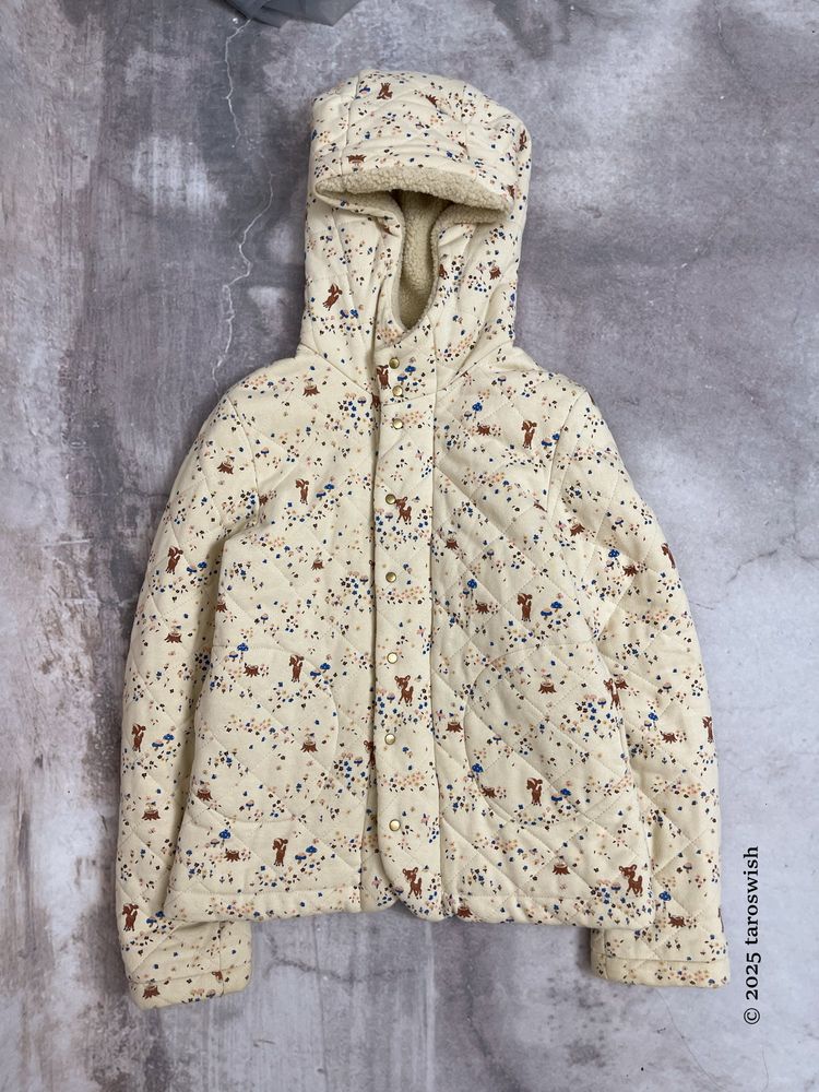 BAMBI PATTERN ZIP UP JACKET 1
