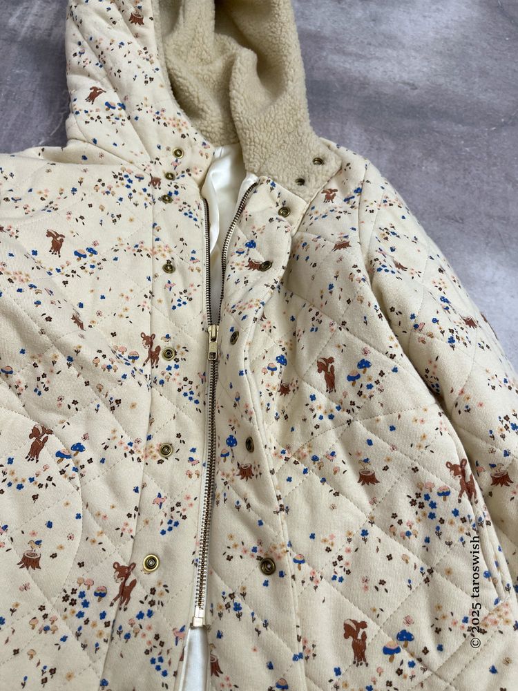 BAMBI PATTERN ZIP UP JACKET 7