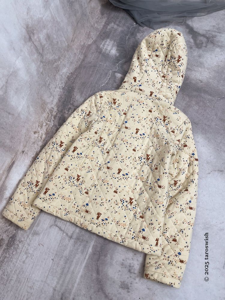 BAMBI PATTERN ZIP UP JACKET 4