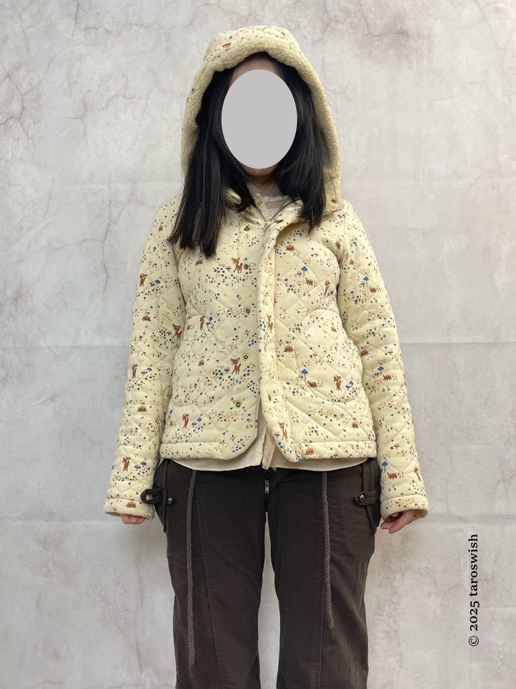 BAMBI PATTERN ZIP UP JACKET 5