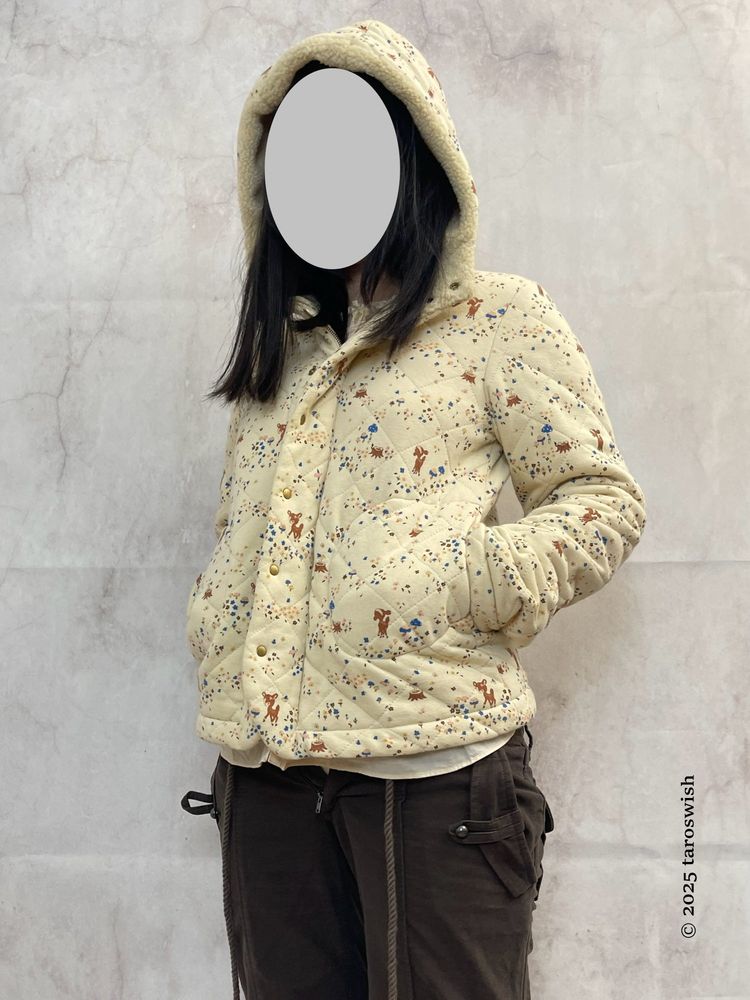 BAMBI PATTERN ZIP UP JACKET 6