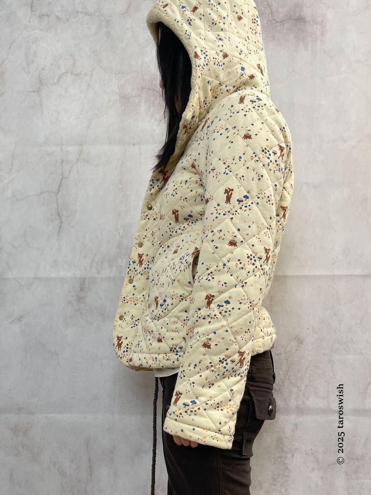BAMBI PATTERN ZIP UP JACKET 15