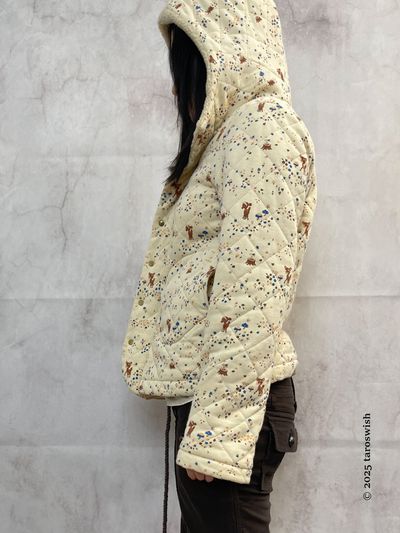 BAMBI PATTERN ZIP UP JACKET 15