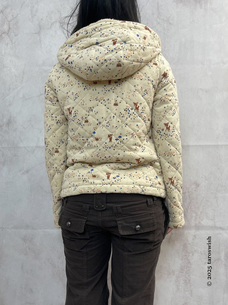 BAMBI PATTERN ZIP UP JACKET 13