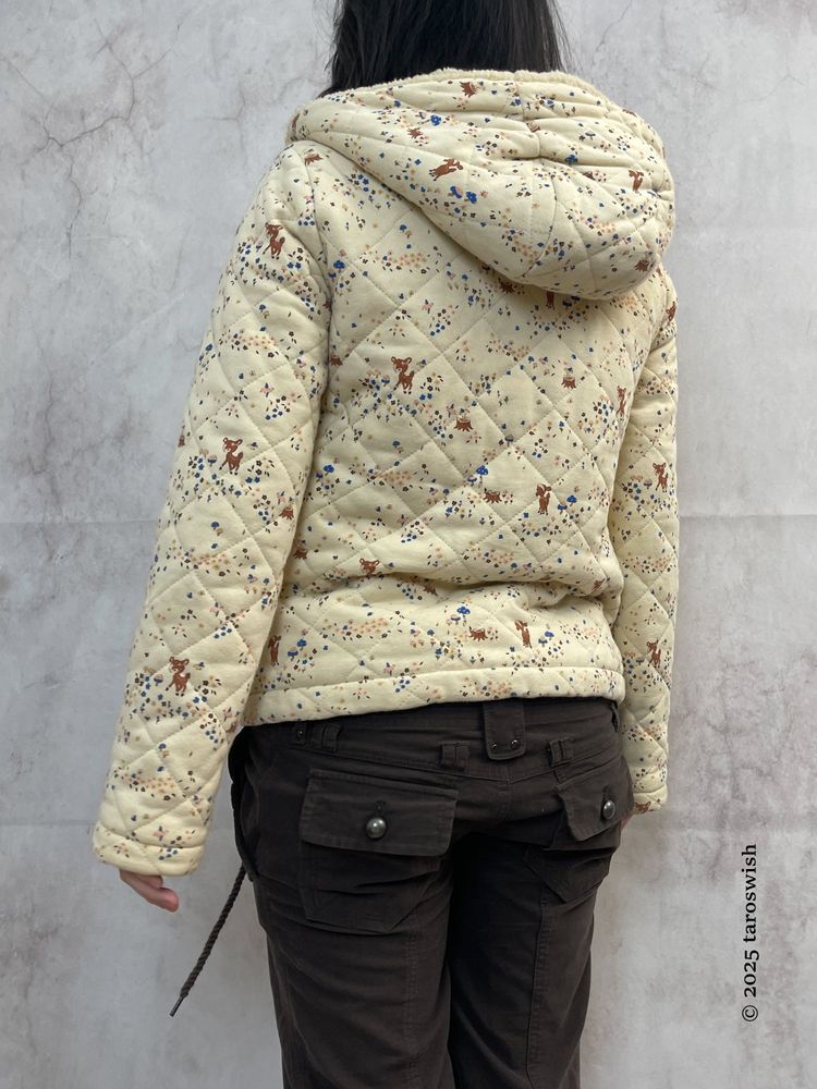 BAMBI PATTERN ZIP UP JACKET 2