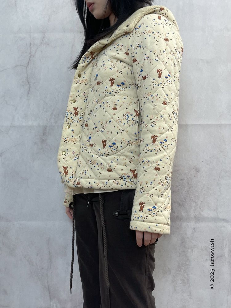BAMBI PATTERN ZIP UP JACKET 14