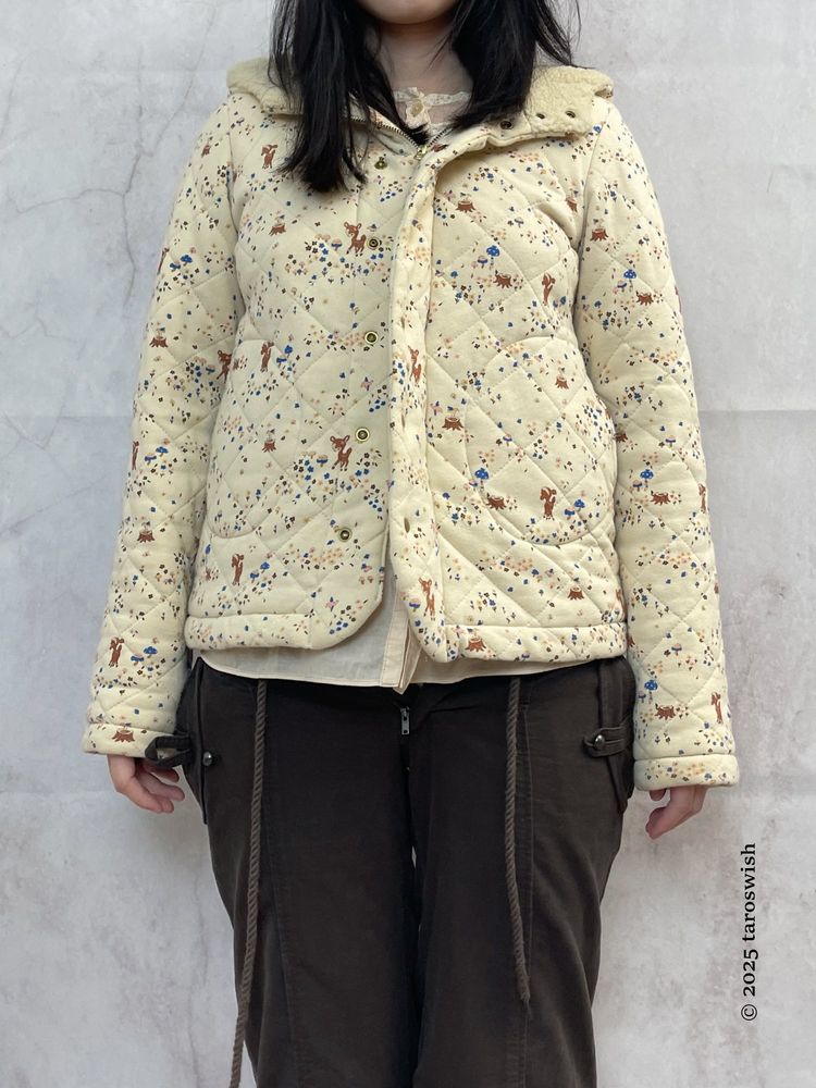 BAMBI PATTERN ZIP UP JACKET 11