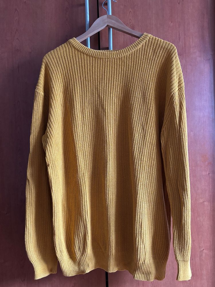Bershka Maglione uomo taglia L color ocra product image