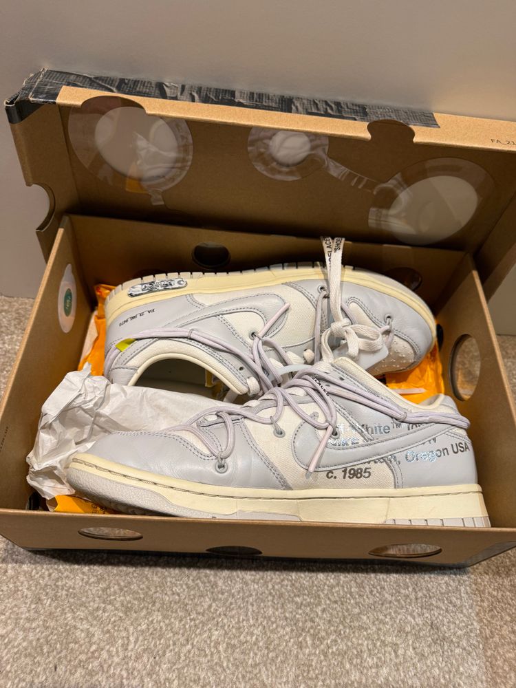 Off-White Low-Top Sneakers