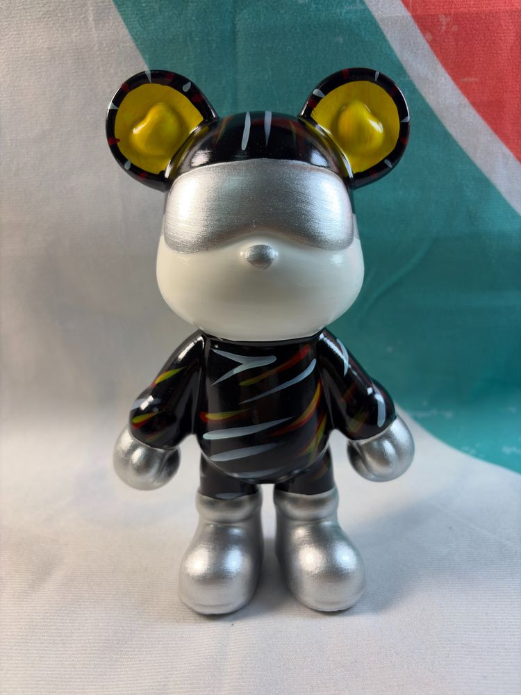 Other Black And Silver Bear Figurine product image