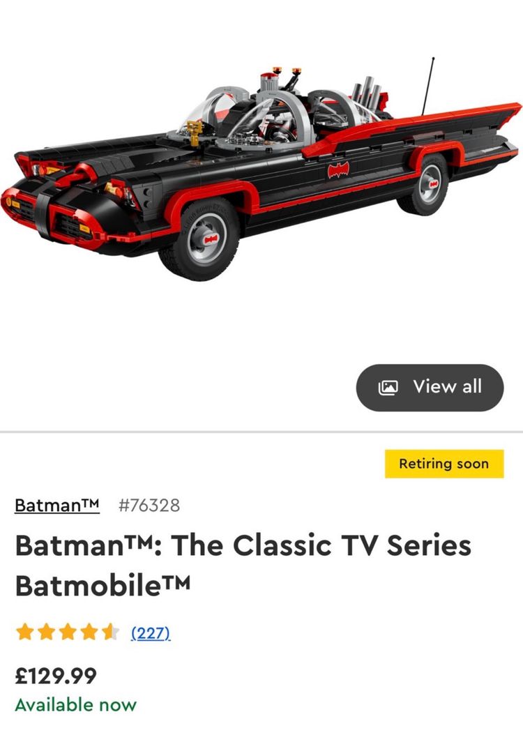 Batman The Classic Tv Series Batmobile