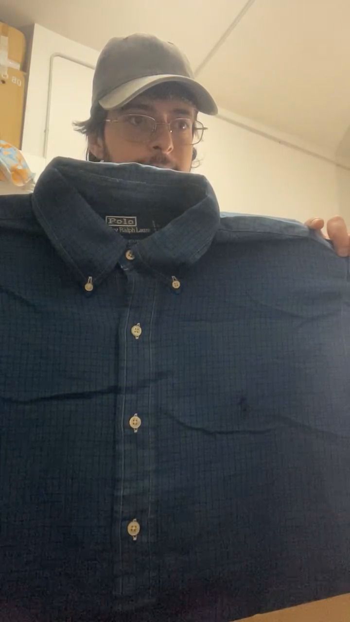 Polo camicia polo rlph lauren vintage L  product image