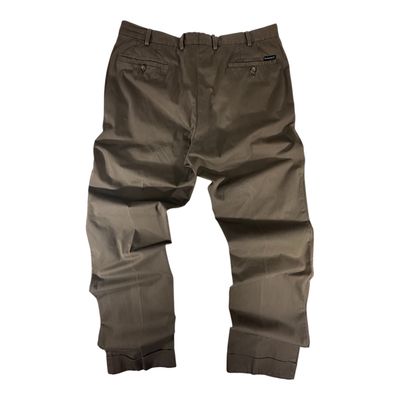 Burberry Brown Cotton Trousers