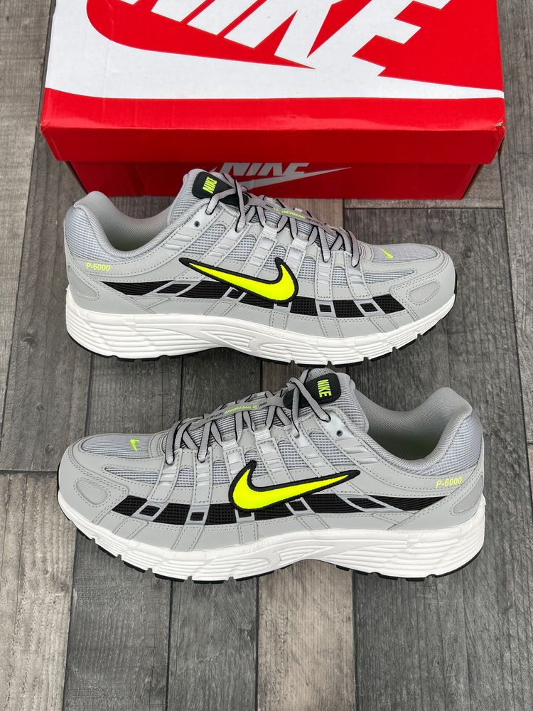Nike P6000 Trainers ‘Grey Smoke Grey Fog Volt’ - Size UK 9  image 3