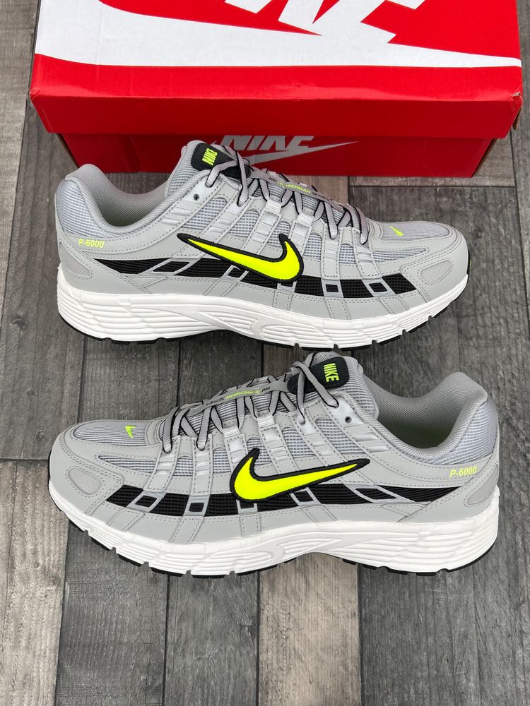 Nike P6000 Trainers ‘Grey Smoke Grey Fog Volt’ - Size UK 9  image 5