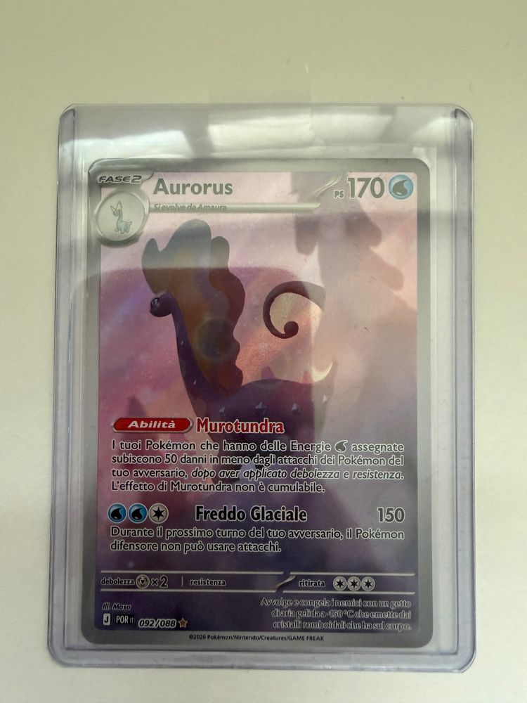 Aurorus Pokémon Card