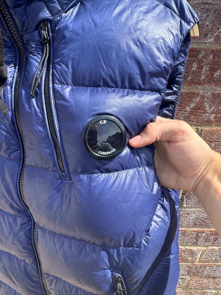 C.P. Company Royal Blue DD Shell Gilet 2
