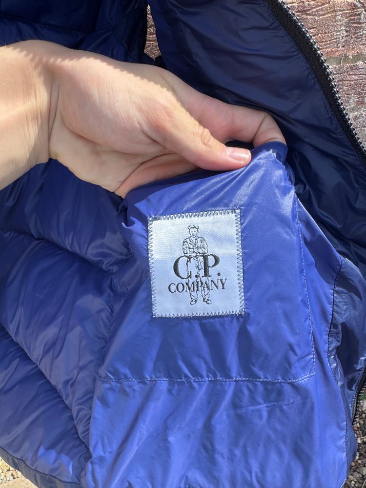 C.P. Company Royal Blue DD Shell Gilet 5