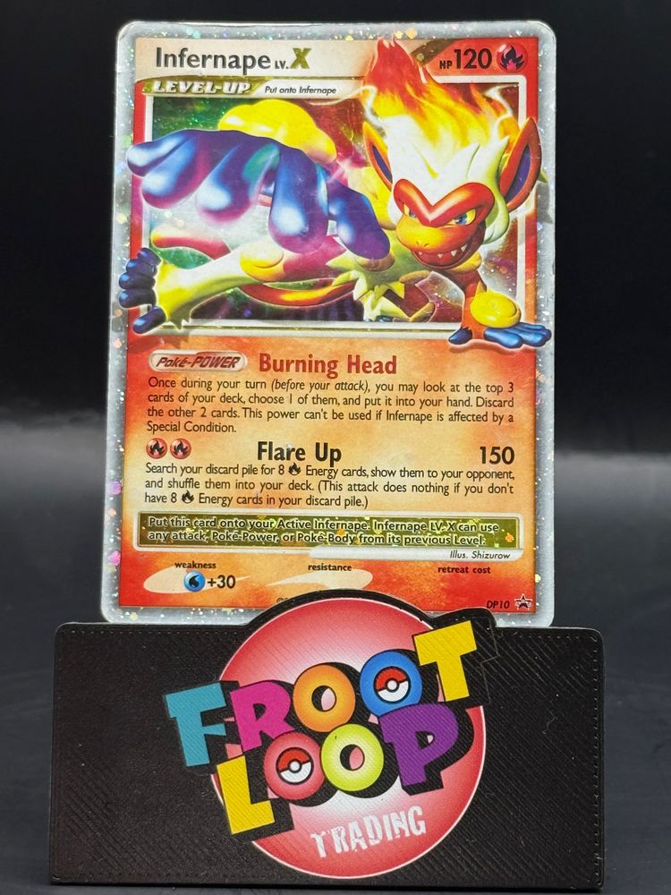 Pokemon Infernape lv X Promo DP10 (H/P) image 1