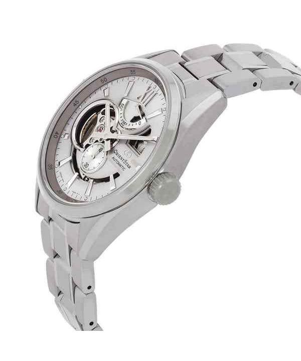 Orient Star Contemporary Stainless Steel Skeleton Silver Dial Automatic RE-AV0125S00B 100M Mens Watch image 2