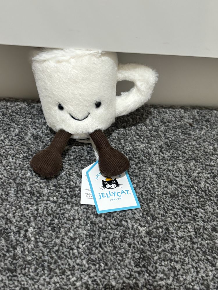 jellycat espresso brand new