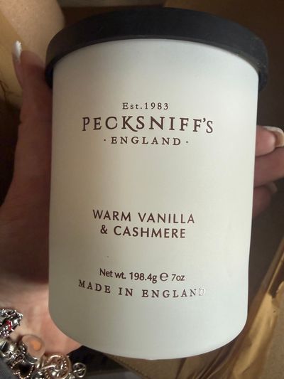 Pecksniff'S Warm Vanilla & Cashmere Candle