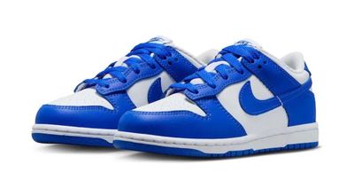 Nike White/Hyper Royal Blue Dunk Low size 5.5 RRP£60
