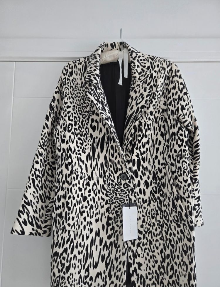 Zara Leopard Print Coat