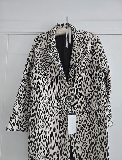 Zara Leopard Print Coat