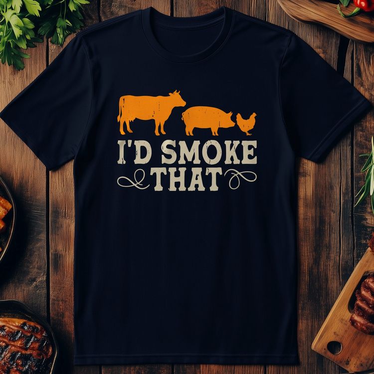 I'd Smoke That T-Shirt US image 2