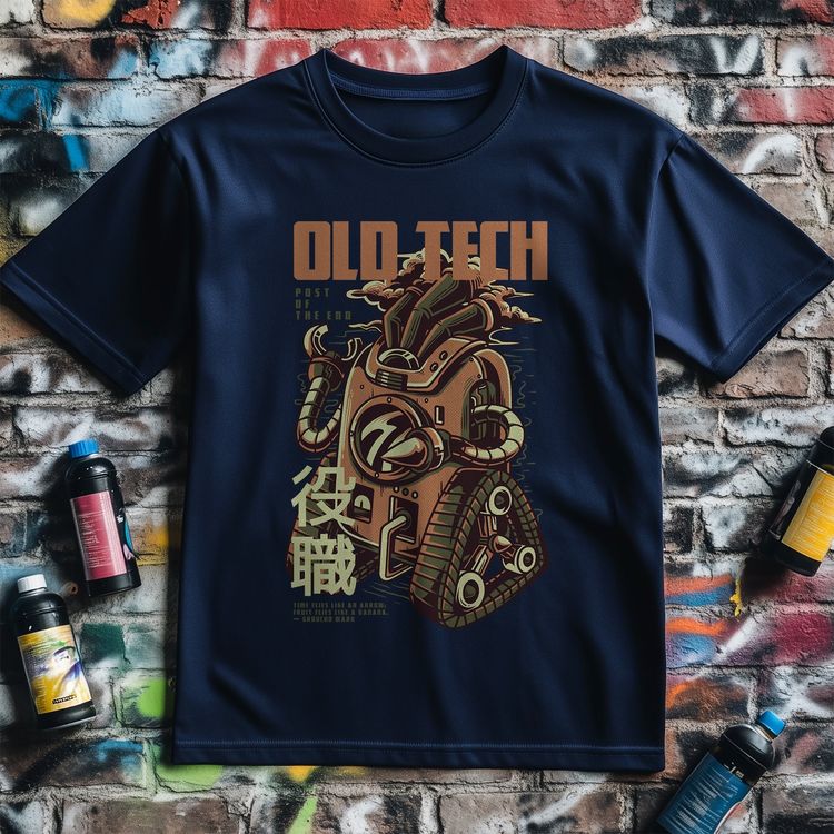Old Tech Robot T-Shirt - Retro and US image 4