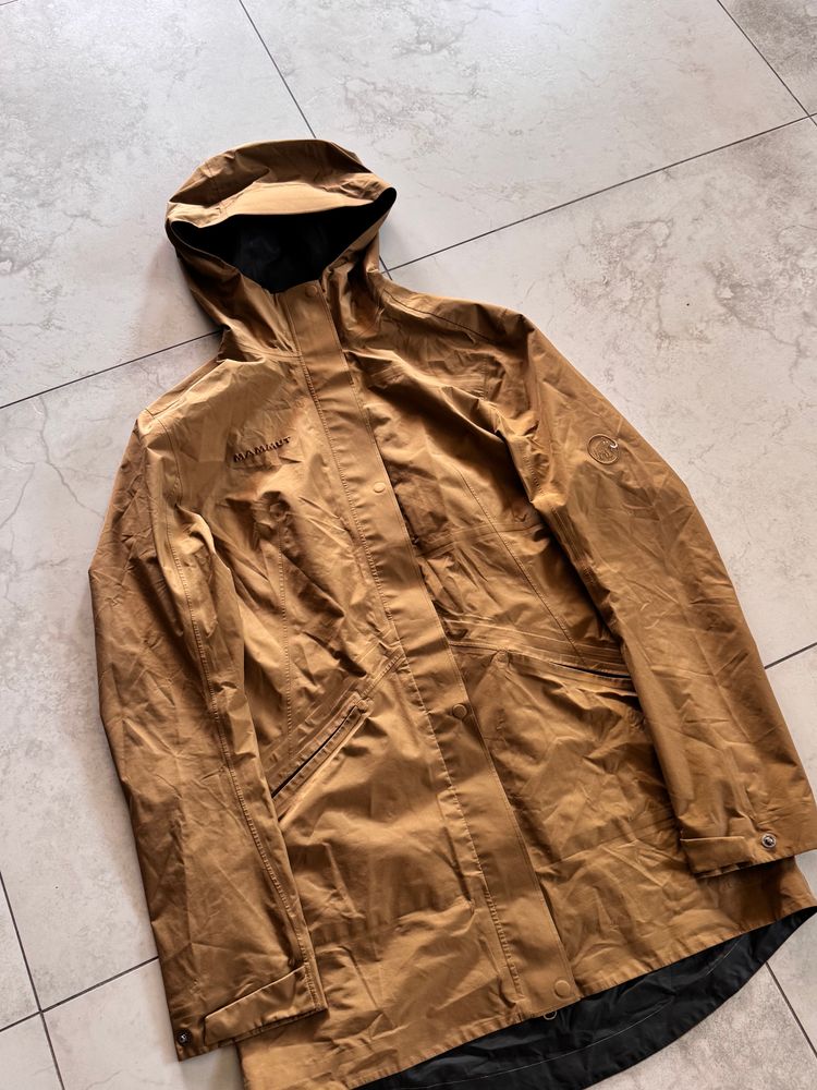 Damska kurtka Mammut Brown Hooded Jacket
