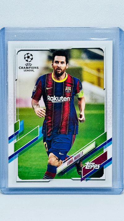 Lionel Messi - Barcelona - Topps UCL Japan 2020-21