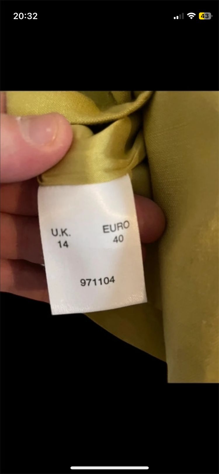 Alex & co lime green blazer size 14 2
