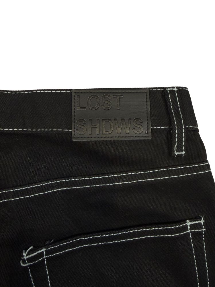 Lost Shdws Flower Embroidered Jeans 3