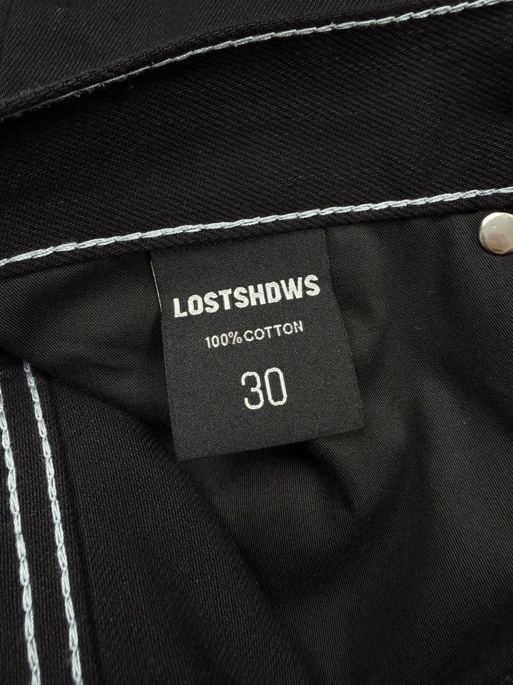 Lost Shdws Flower Embroidered Jeans 7