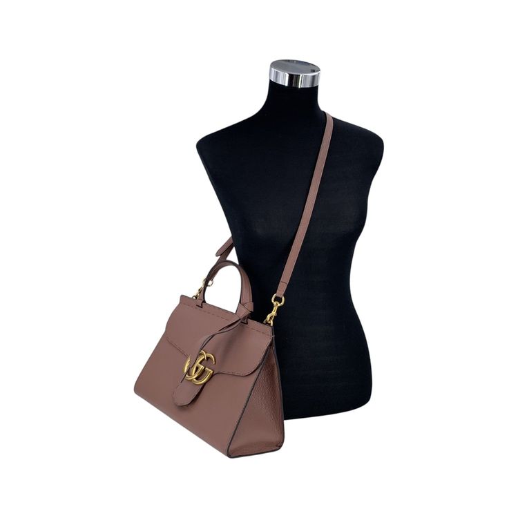 Gucci Leather Handbag GG Marmont image 4