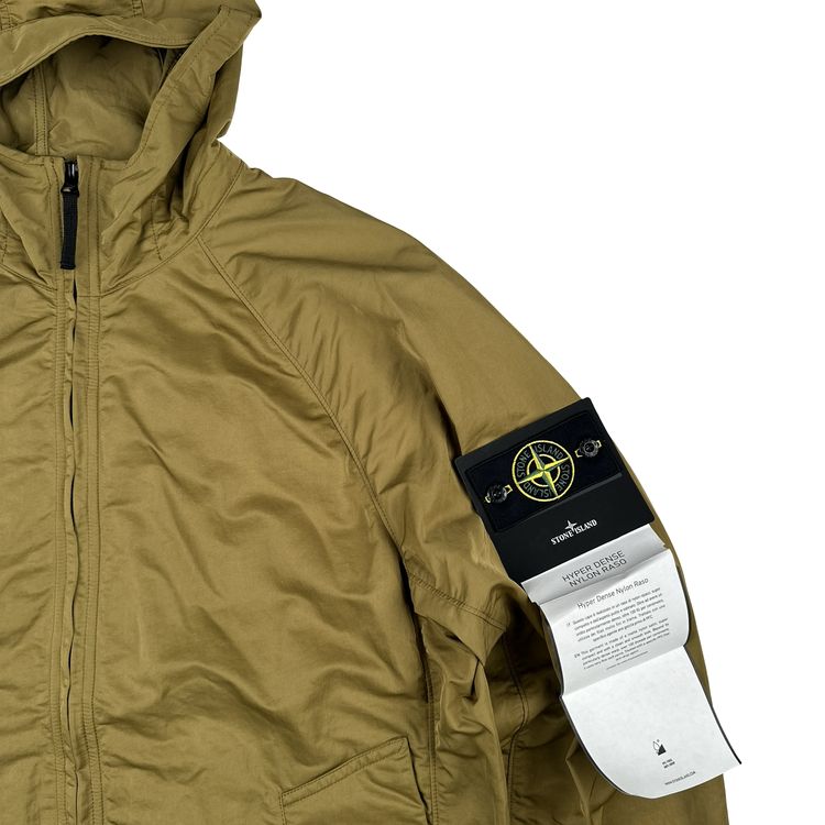 Stone Island 2023 Tan Hyper Dense Nylon Raso Jacket - Large image 3