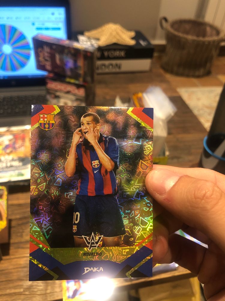 Barcelona Football Trading Card