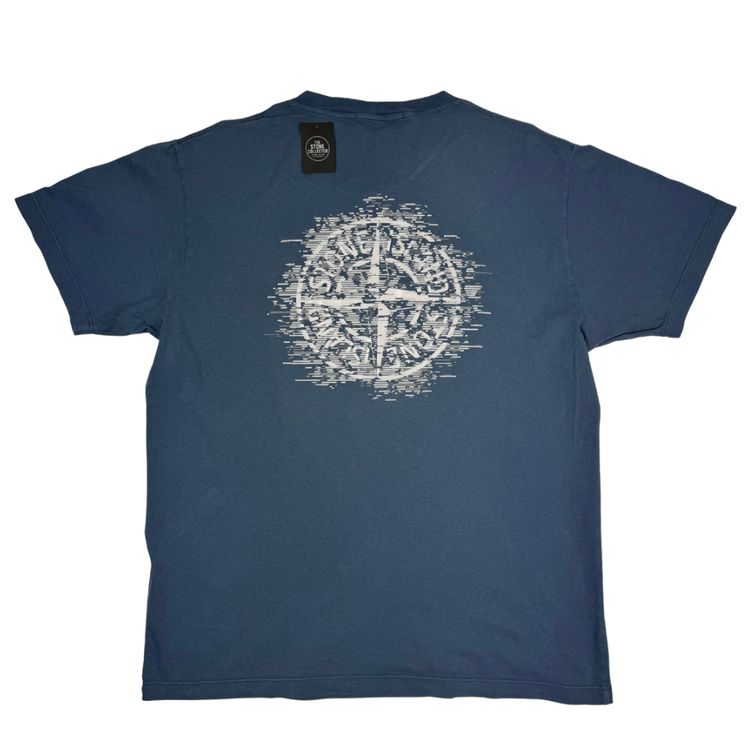 Camiseta Stone Island Azul manga corta - talla XL image 2