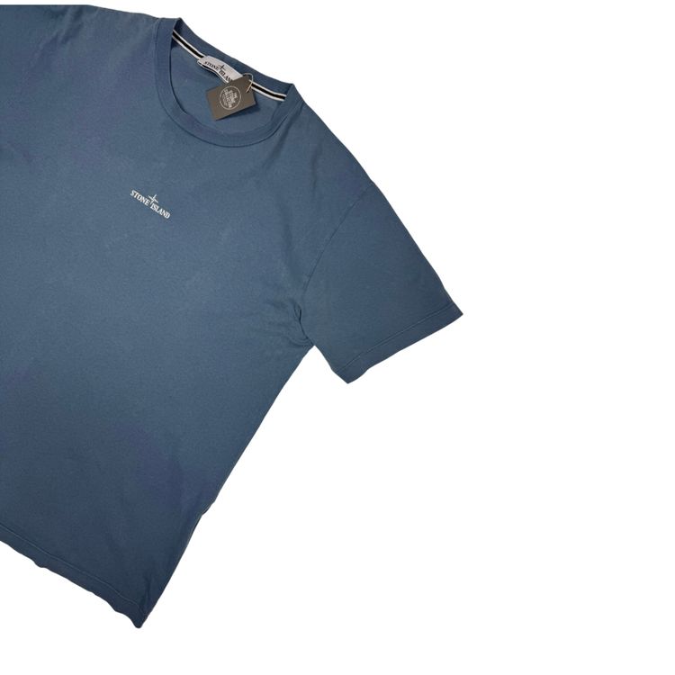 Camiseta Stone Island Azul manga corta - talla XL image 4