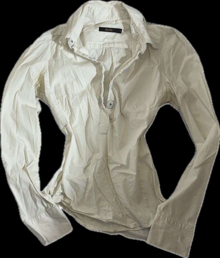 Reiss White Long Sleeve Shirt