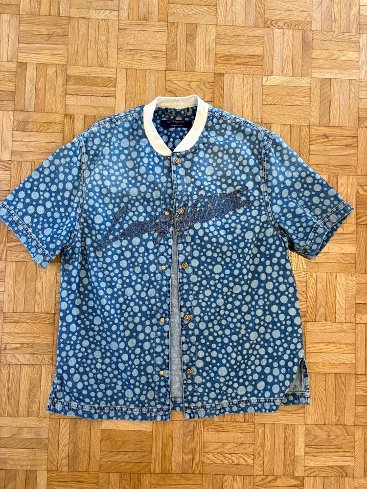 Louis Vuitton Louis Vuitton Polka Dot Denim Short Sleeve Jacket product image