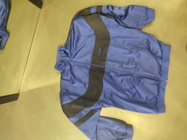 Adidas Blue And Black Track Jacket